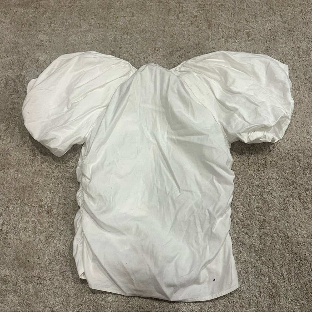 Reformation Sonny Top - white size 6 A - Picture 7 of 7